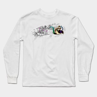 skater snake ball Long Sleeve T-Shirt